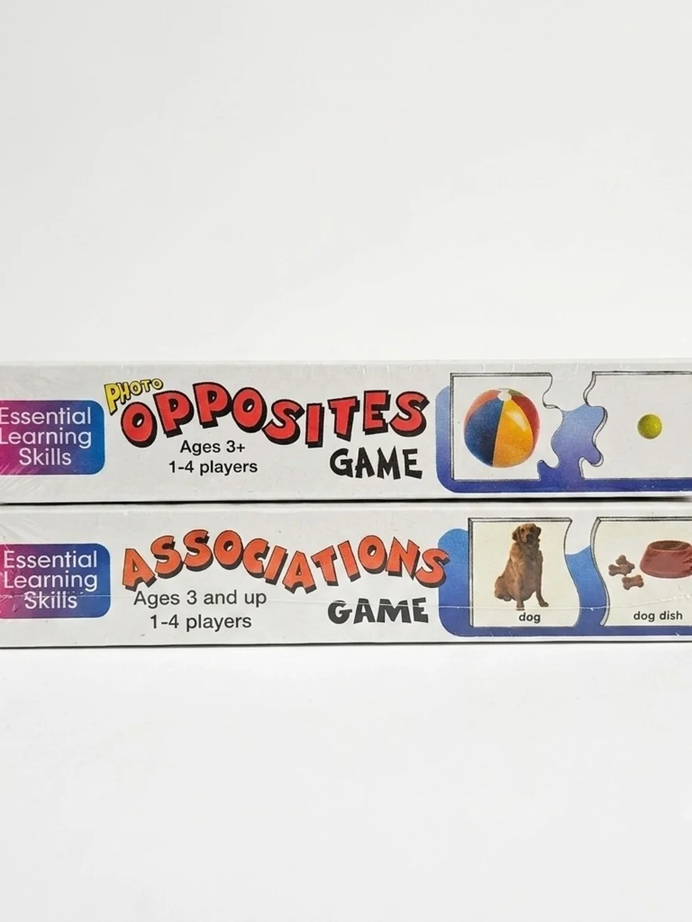 Vintage Smethport Learning Games Bundle - Associations & Opposites
